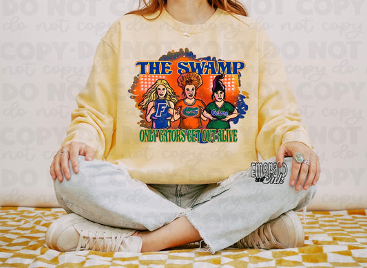 College - The Swamp - DTF Transfer*TAT 5-7 biz days