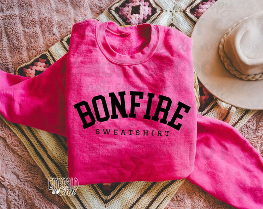 Bonfire Sweatshirt - regular screen print transfer