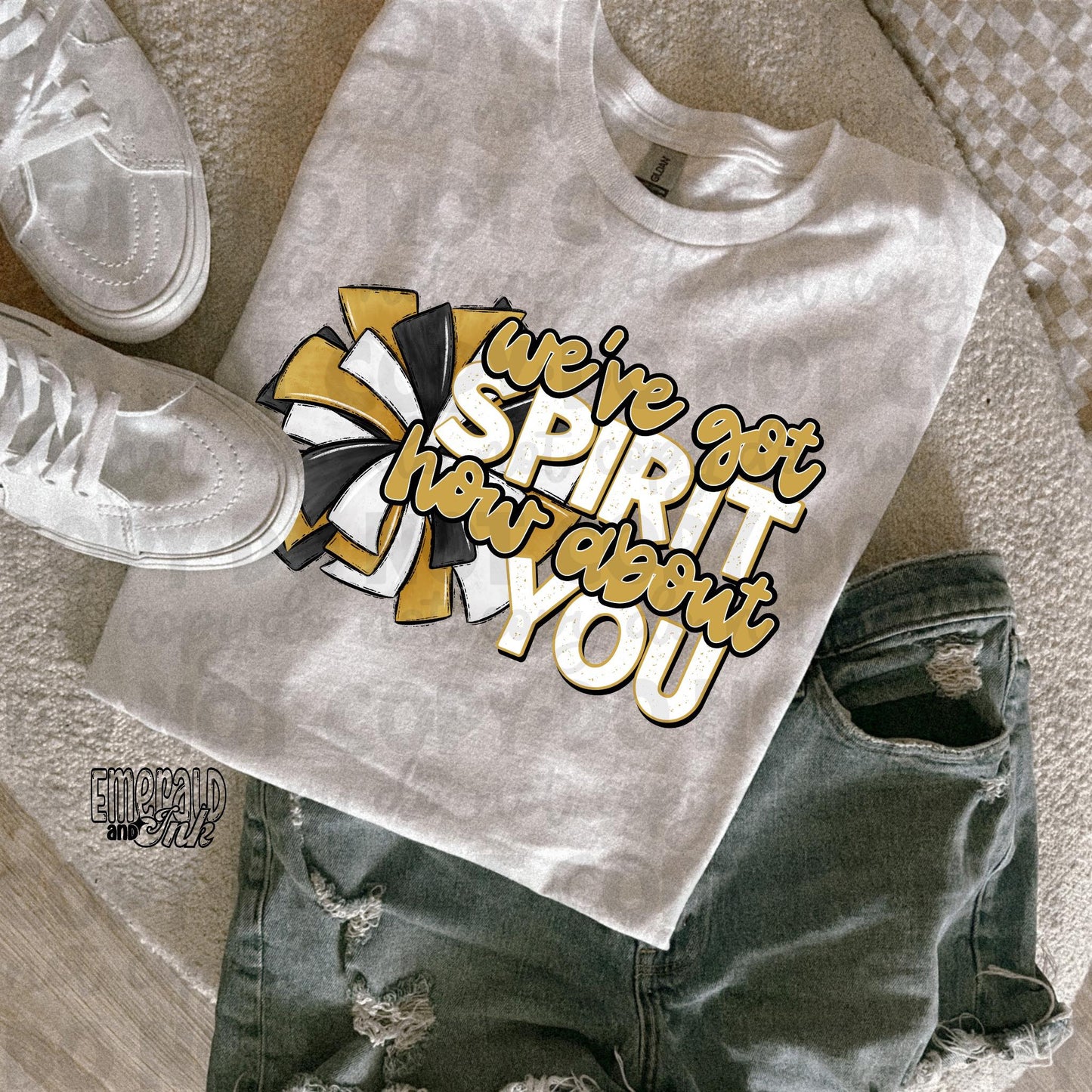 We've Got Spirit (Gold) - DTF Transfer*TAT 5-7 biz days