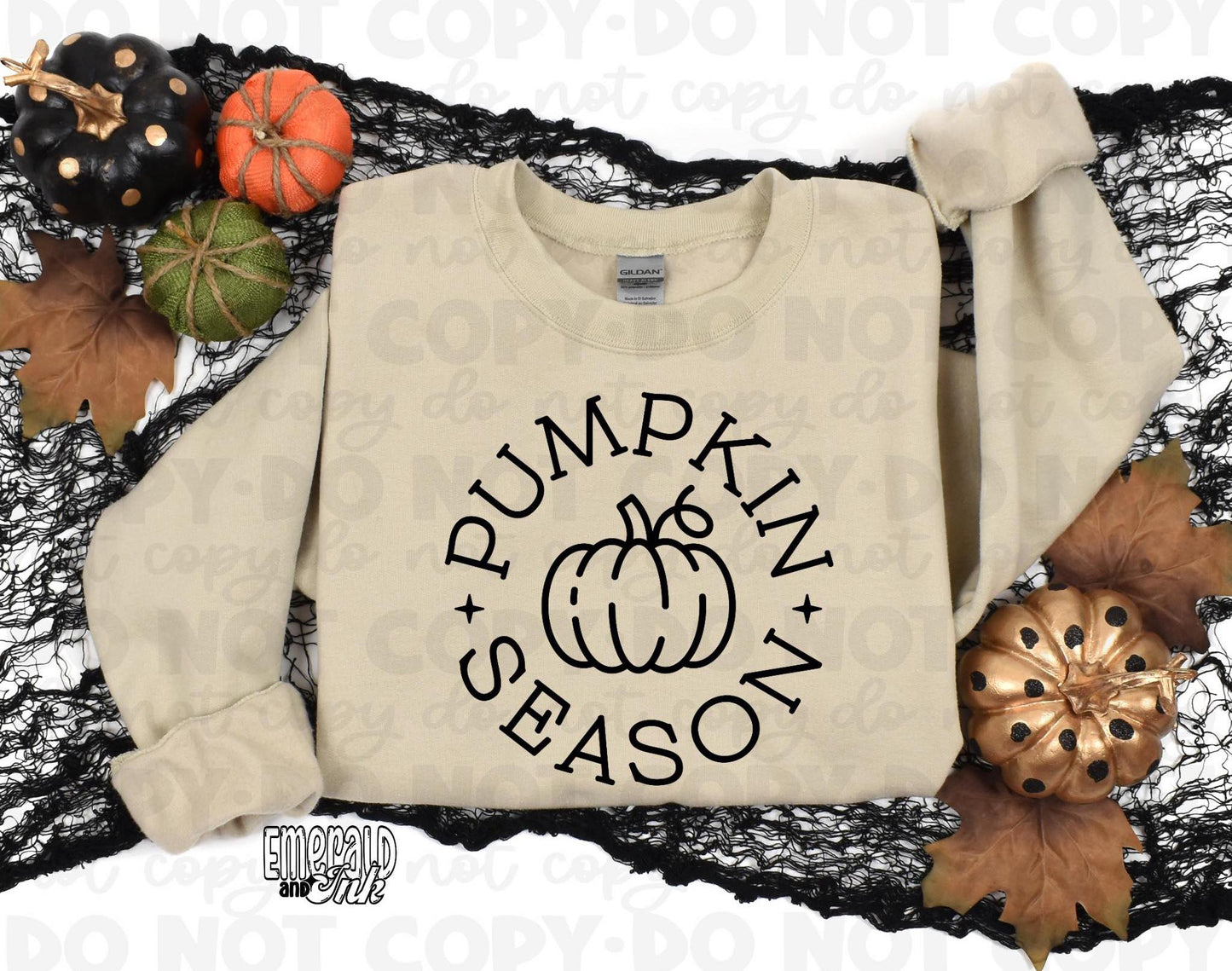 Pumpkin Season - regular screen print transfer