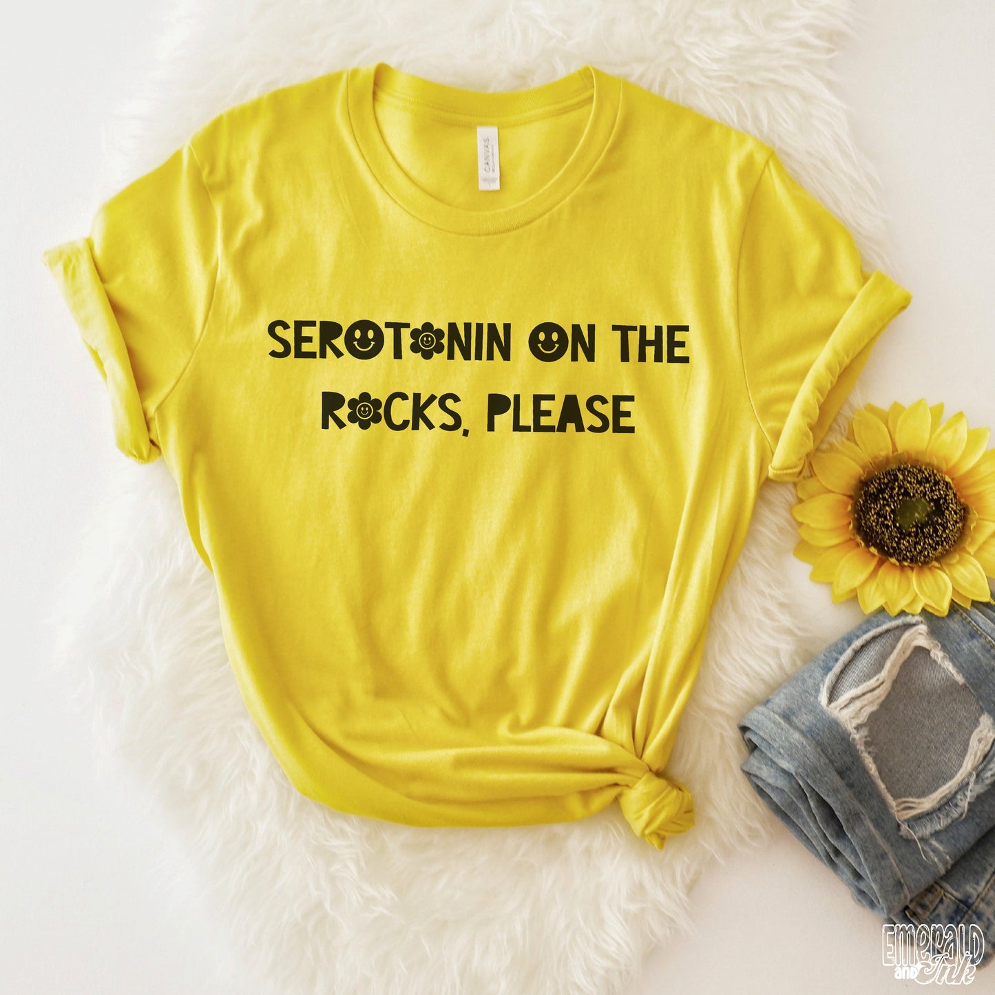 Serotonin on the rocks, please - DTF Transfer