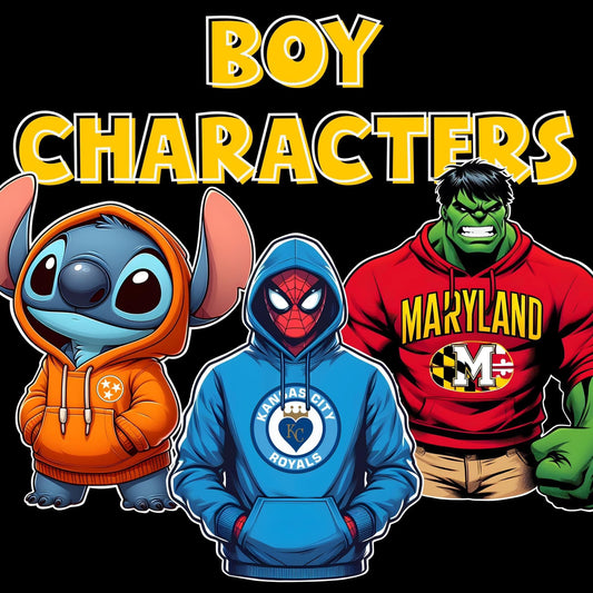 Boy Inspired Character Customs - Digital Download Only