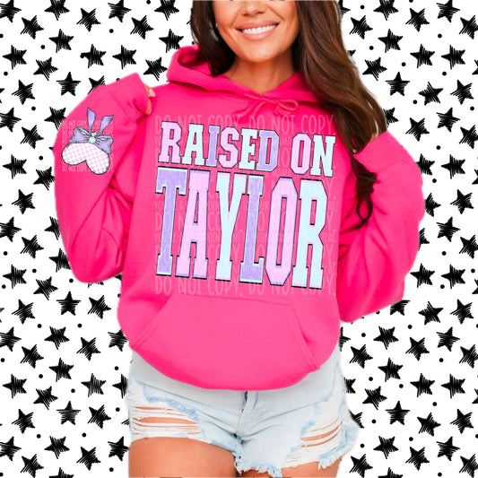 Raised on Taylor - DTF Transfer (sleeve design not included, you can find that on the Builder)