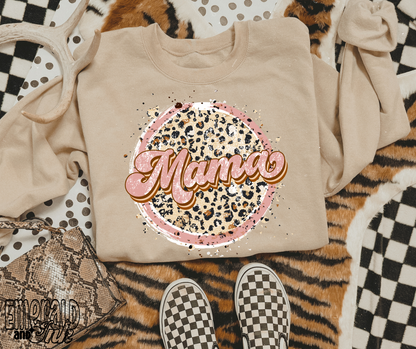 Leopard pink mama - DTF Transfer