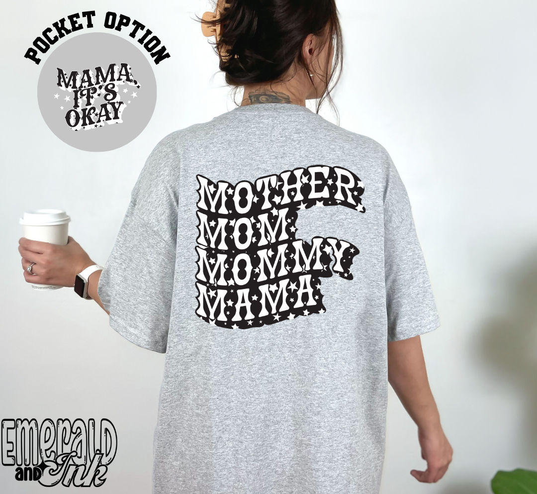 Mother Mom Mommy Mama - DTF Transfer