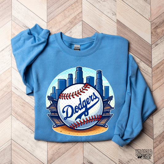 Los Angeles Baseball City - DTF Transfer