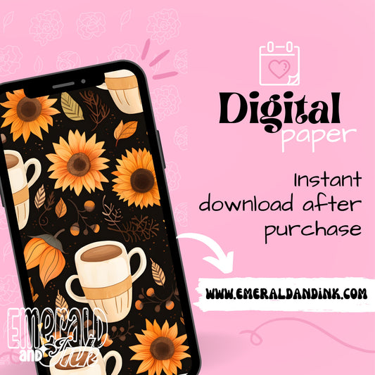 Fall Vibes Paper - Digital Download