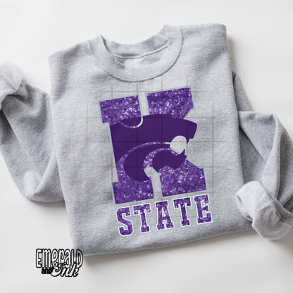 K State (purple) - Digital Download