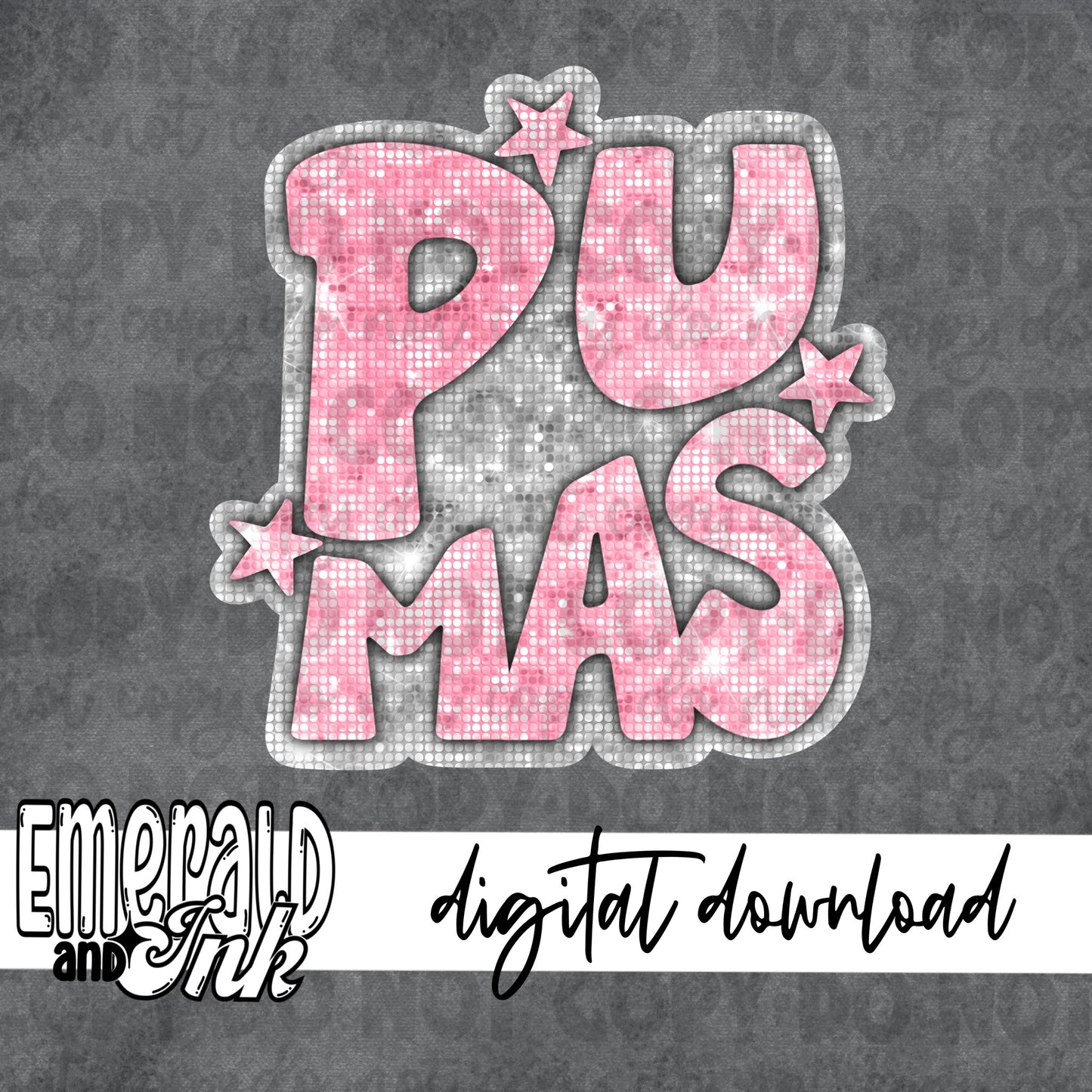 Pumas Blingy Pink - Digital Download