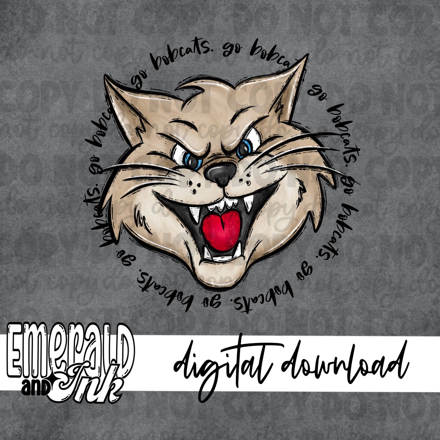 Go Bobcats - Digital Download