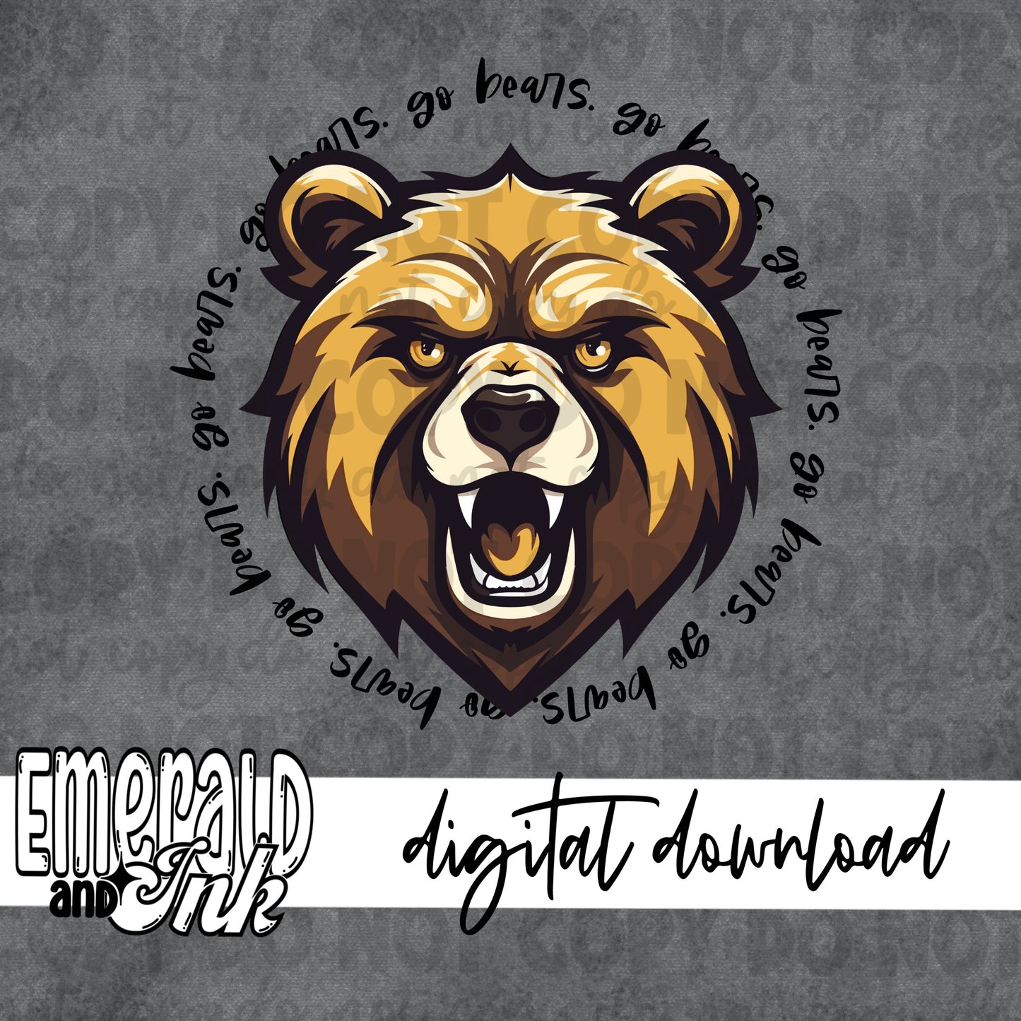 Go Bears - Digital Download