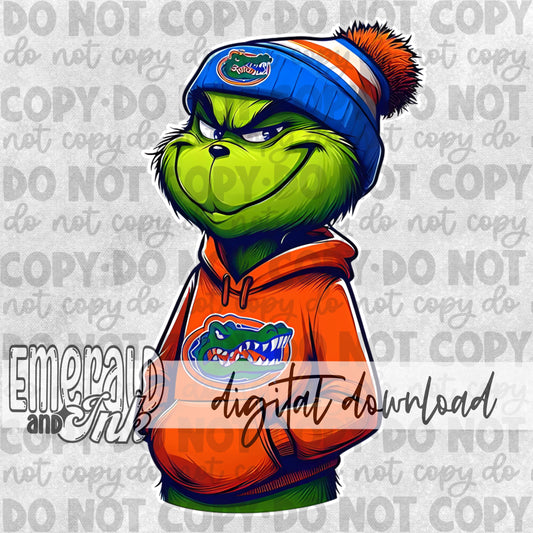 Mean Green Spirit Wear - Florida Orange - Digital Download