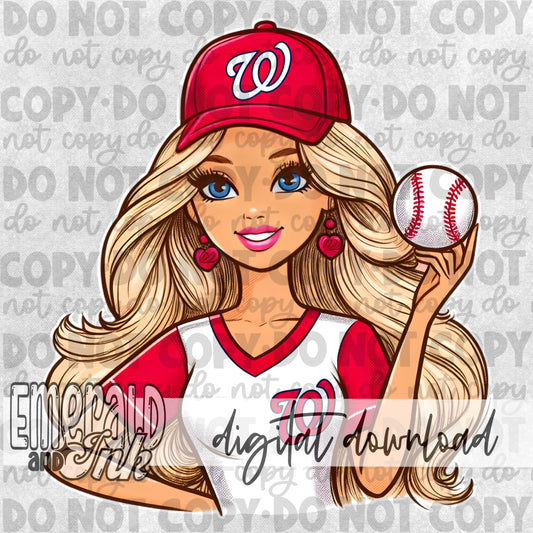 Baseball Doll - DC - DIGITAL Download