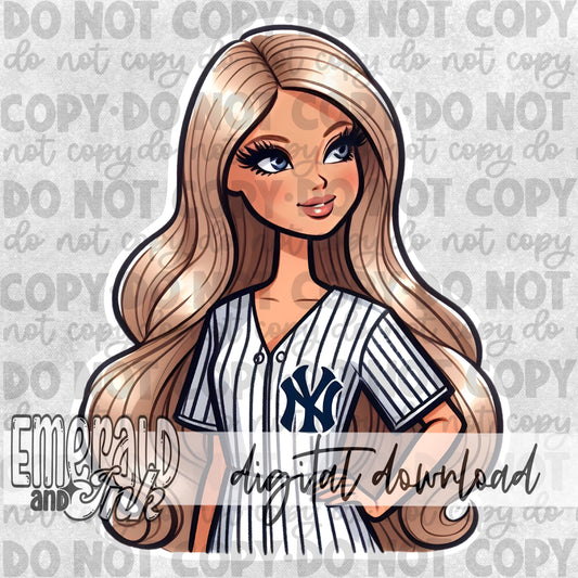 Baseball Doll - Bronx - DIGITAL Download