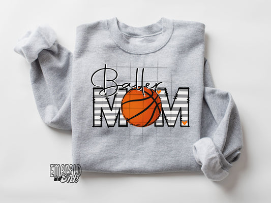 Baller Mom (Basketball) - DTF Transfer*TAT 7 biz days