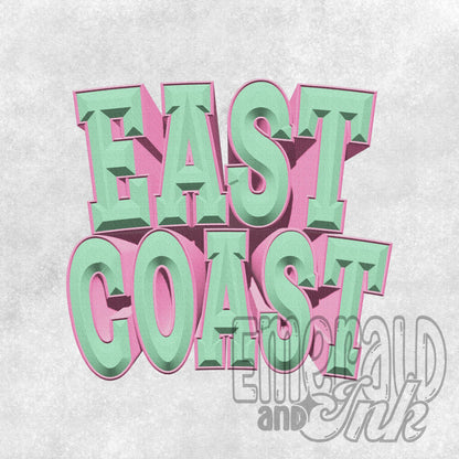 Outer Banks/East Coast 3D Varsity Mini Bundle - DIGITAL Download