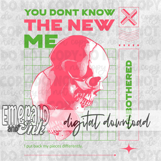 You dont know the new me - DIGITAL Download