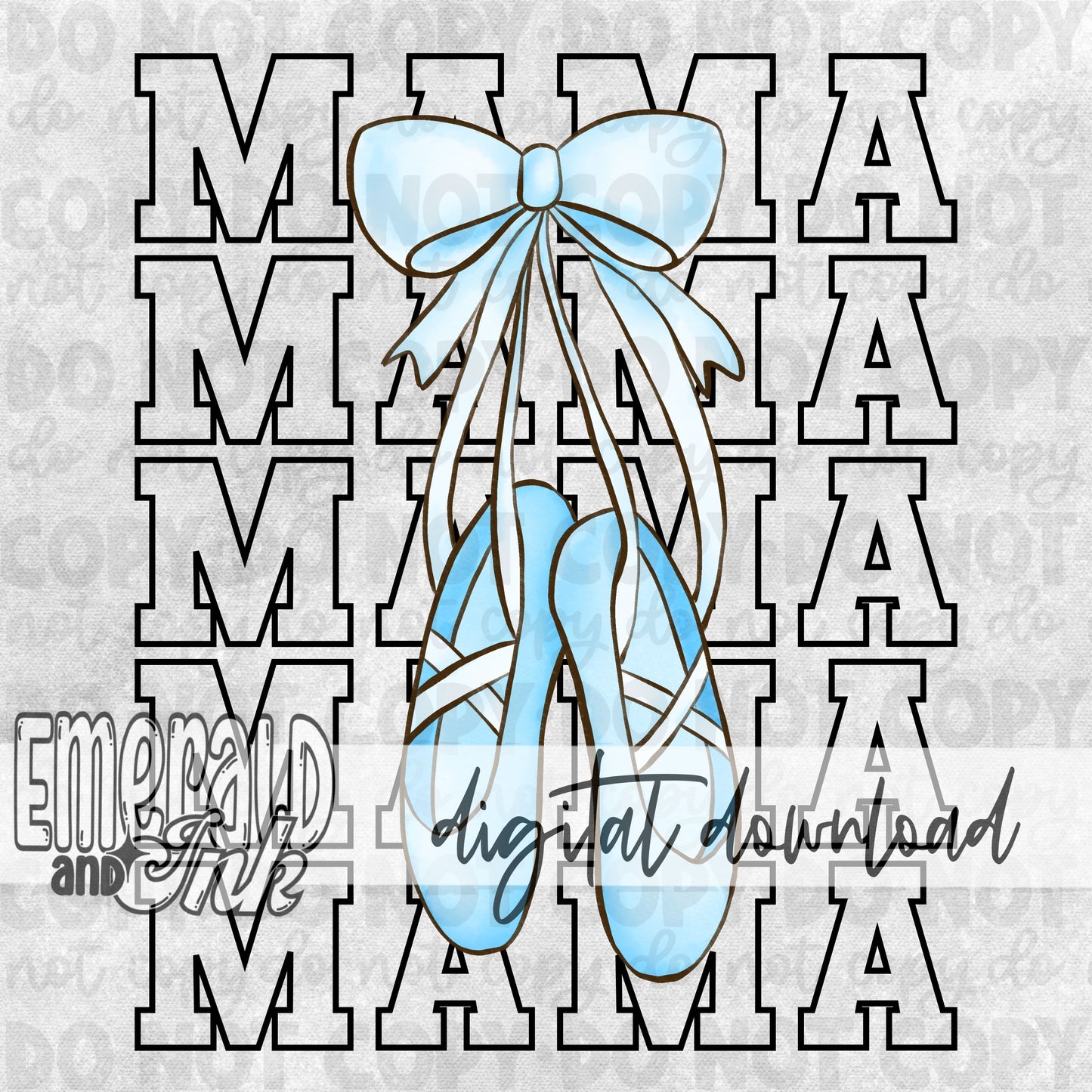 Mama Stacked Dance (Blue) - DIGITAL Download