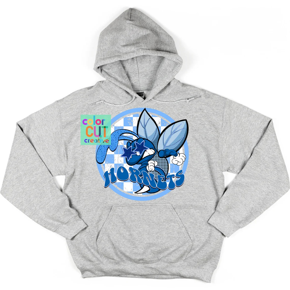Preppy Mascot - Hornets (multiple colors available) - DTF Transfer *TAT 5-7 biz days