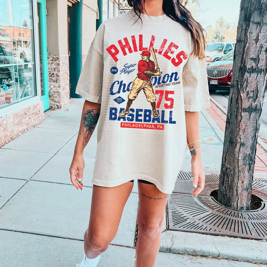 Philly Baseball Vintage - DTF Transfer