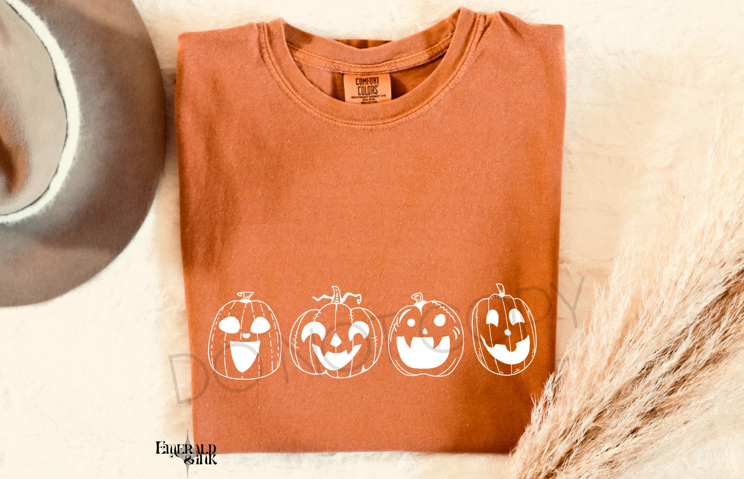Cute Pumpkins - regular screen print transfer