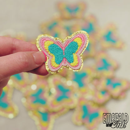 Butterfly Chenille Patch - 302°