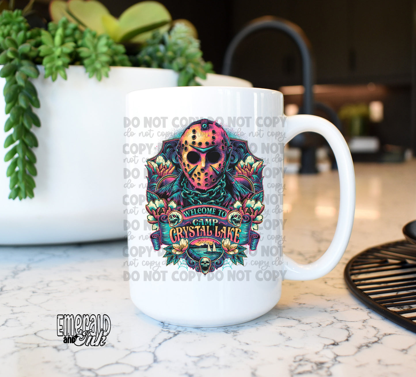 Welcome to camp - Mug/Glass Can Size Sublimation Transfer